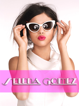 Selena Gomez Sunglasses White Latina 